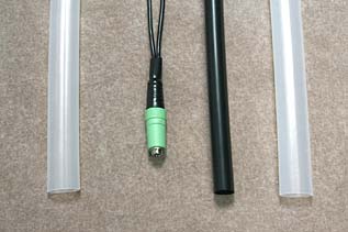 Semi-rigid polyolefin heat shrink tubing